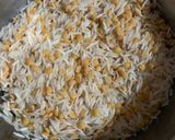 A picture of step 1 of Masala Khichdi.