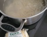 Foto del paso 2 de la receta Pasta trofie con salmón, brócoli y alcaparras