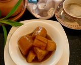 Foto langkah ke 5 dari resep Pohong Godog - Singkong Gula Merah.
