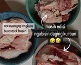 Foto langkah ke 1 dari resep Tengkleng Rica agak ribet tp worth it 👌🏻 (bisa simpan freezer).
