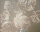 Foto del paso 5 de la receta: Pulpitos de la Ametlla a la plancha, con calabacín dos texturas