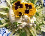 A picture of step 3 of Burrata and lemon fennel salad.