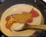 A picture of step 4 of Paneer Angara.