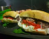 Foto del paso 4 de la receta: Sándwich de albóndigas