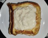 Foto langkah ke 5 dari resep Roti Tawar Lava Toast.