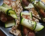Foto del paso 4 de la receta: Pincho de Panceta y Calabacín, al toque de mostaza
