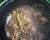 Foto langkah ke 7 dari resep Nasi kebuli ayam kampuang magic com.