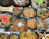 A picture of step 6 of Bringal Masala Curry.