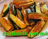 Foto del paso 5 de la receta: Bastoncitos de calabacín con miel