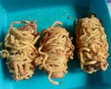 Foto langkah ke 4 dari resep Sosis mie gulung (tanpa telur).