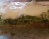Foto del paso 7 de la receta: Quiche de espinaca y pollo en base de Coliflor y brócoli
