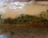 Foto del paso 7 de la receta: Quiche de espinaca y pollo en base de Coliflor y brócoli