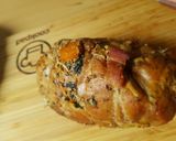 Pas rețetă Carne de porc, vită și piept de curcan în folie la cuptor 10 fotografie