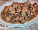 Foto del paso 5 de la receta: Pollo en salsa de ajo