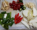 Foto langkah ke 1 dari resep Cumi Saus Padang Merah Membara.