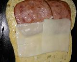 Foto del paso 3 de la receta: KETO: Omelette de Jamón y mozzarella (cetogénico)