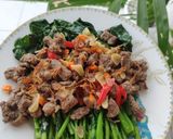 Foto langkah ke 6 dari resep Tumis kailan mix daging sapi.