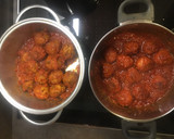 Foto del paso 5 de la receta: Meetballs and sojaballs con Spaguetti