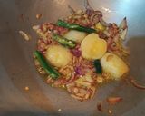 A picture of step 4 of Soya Veggies Stir Fry.