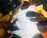 A picture of step 5 of Gravy khate alo mini bringle.
