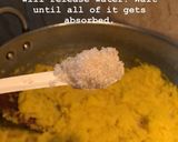 A picture of step 8 of Pineapple Rava Kesari/ Pineapple Sooji Halwa.