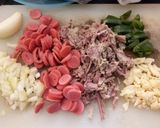 Foto langkah ke 1 dari resep Cheese baked rice (nasi panggang sapi keju).