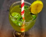 A picture of step 3 of Mint Lemonade.