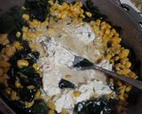 Foto del paso 5 de la receta: Pollo en crema con espinacas y elote