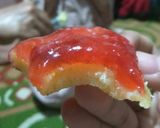 Foto langkah ke 6 dari resep Pancake Selai Strawberi (homemade).