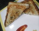 A picture of step 4 of Garlic bread.