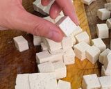 A picture of step 1 of Mapo Tofu (麻婆豆腐).
