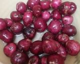 A picture of step 1 of Red potato dish.