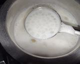 A picture of step 5 of Skimmed sago milk.