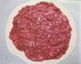 Une image de l'étape 4 de La calzone poulet merguez.