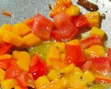 A picture of step 3 of Tricolour Rice.