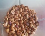 A picture of step 1 of Home Made peanut Butter using Blender.