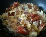 Foto del paso 5 de la receta: Revuelto de tomates, cebolla y queso