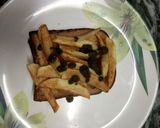 A picture of step 7 of Paneer club sandwich.