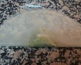 Foto del paso 3 de la receta Sobres rellenos con tallarines de calabacín al roquefort