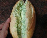 Foto del paso 4 de la receta: Pan de ajo casero en microondas