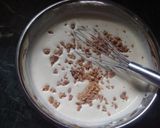 A picture of step 12 of Raj bhog icecream with butter scotch crunches.