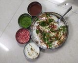 A picture of step 7 of Urad dal dahi bhalla.