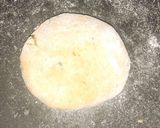 A picture of step 4 of Rajgira Roti.