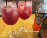 Φωτογραφία βήματος 4 της συνταγής Aperol spritz καρπούζι