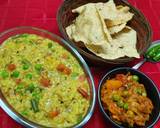 Healthy Mixed Veg Khichdi recipe step 2 photo