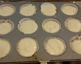 A picture of step 11 of Individual Vanilla Cheesecakes with Chocolate Ganach Topping.