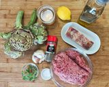 Foto del passaggio 1 della ricetta Lasagna con carciofi e macinato