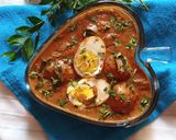 A picture of step 11 of Egg Masala Curry.