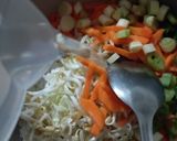 Foto langkah ke 1 dari resep Bakwan Sayur Sambal Kuah ala Sumbawa.