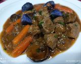 Foto del paso 4 de la receta: La cena de Nochebuena: carne en salsa de trufa, con amontillado